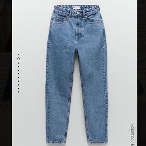 Zara mom jeans